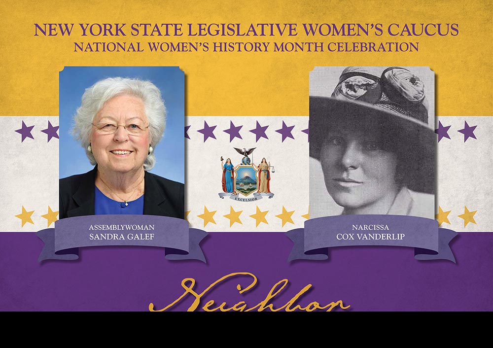 Members of the 2019-2020 Women’s Legislation Caucus commemorate and remember the leaders of the Women’s Suffrage Movement whose historical efforts enabled women to vote and to run for and hold political office.