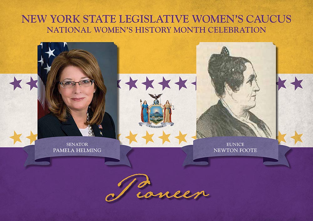 Members of the 2019-2020 Women’s Legislation Caucus commemorate and remember the leaders of the Women’s Suffrage Movement whose historical efforts enabled women to vote and to run for and hold political office.