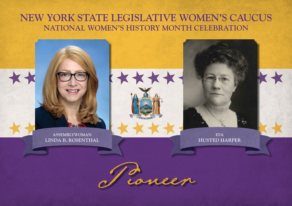 Members of the 2019-2020 Women’s Legislation Caucus commemorate and remember the leaders of the Women’s Suffrage Movement whose historical efforts enabled women to vote and to run for and hold political office.