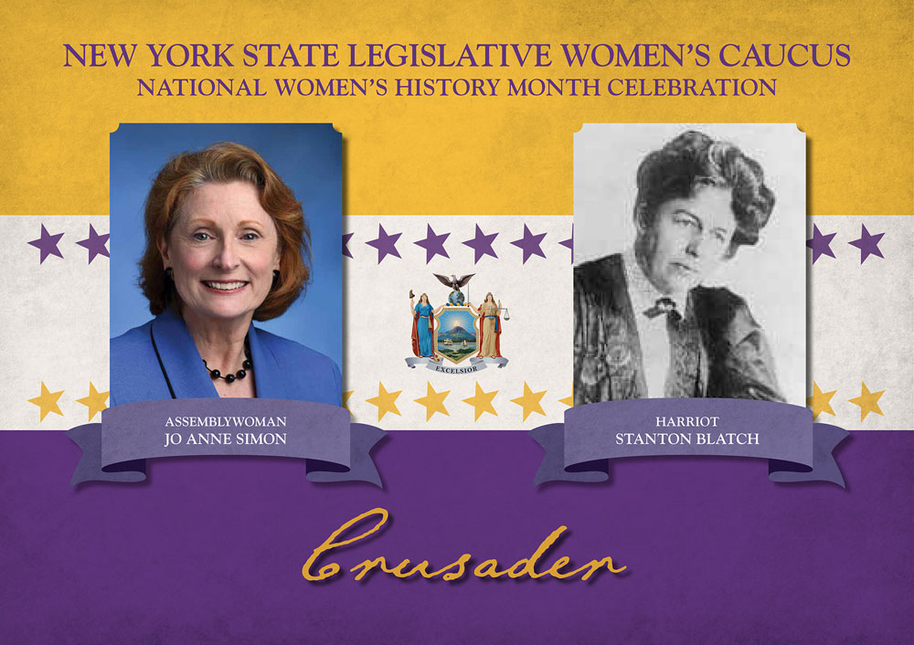 Members of the 2019-2020 Women’s Legislation Caucus commemorate and remember the leaders of the Women’s Suffrage Movement whose historical efforts enabled women to vote and to run for and hold political office.