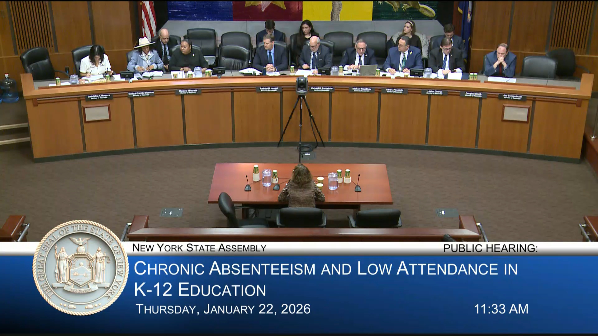 Children’s Aid VP Testifies at Public Hearing on the Causes of Chronic Absenteeism and Low Attendance in NYS Schools